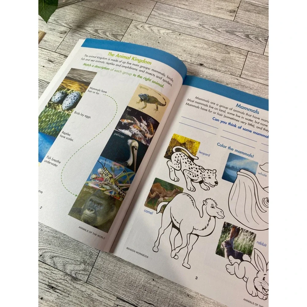 Animals of the World Our World Workbook 2020 Grades 2-3‎ Mammal Fish Insect Bird